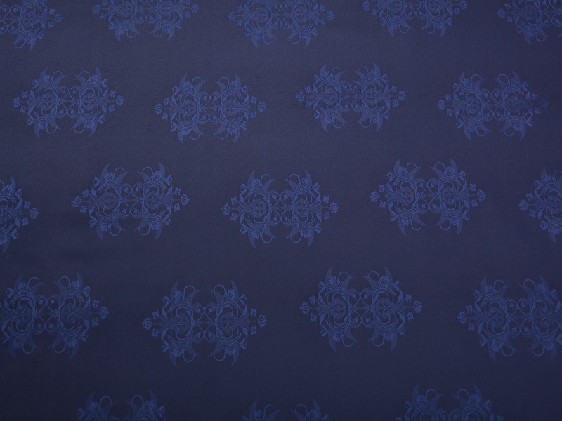 Polyester jacquard foring stof