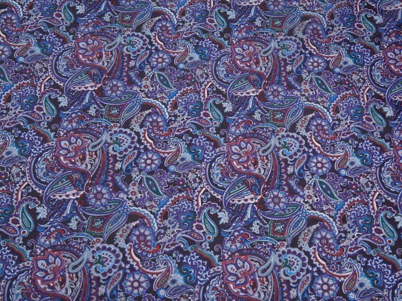 All-polyester twill trykt foring stof