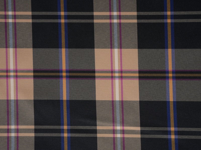 Polyester Yarn-farvet ærmet foring stof