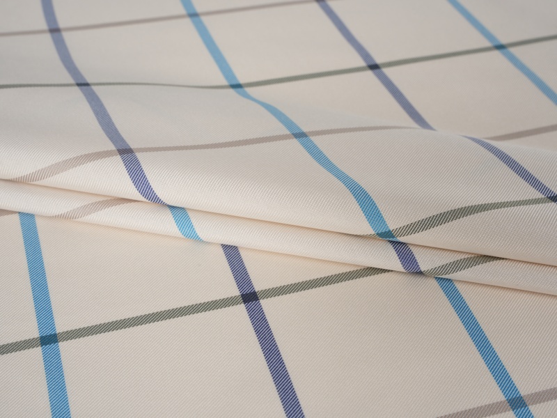 Polyester Yarn-farvet ærmet foring stof