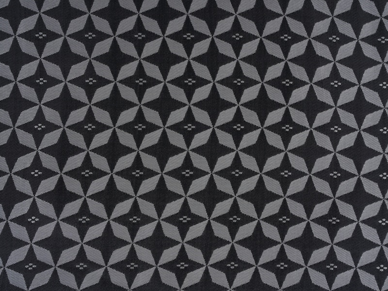 Polyester jacquard foring stof