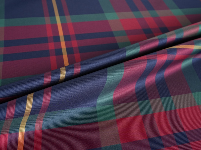 Polyester Yarn-farvet ærmet foring stof