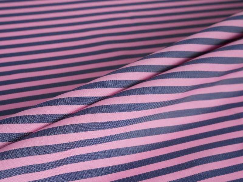 Polyester viskose garnfarvet ærme foring stof