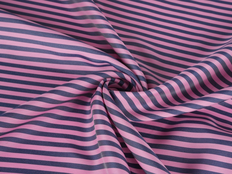 Polyester viskose garnfarvet ærme foring stof